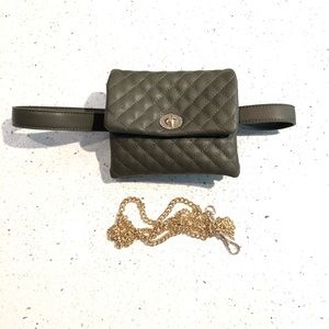 Vegan Leather Belt Bag OS